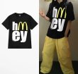 画像4: Unisex big letter print  short-sleeved T-shirt  男女兼用 ユニセックス ビッグレタープリント 半袖Tシャツ  (4)