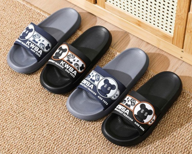 画像8:  Unisex Bearbrick & Dollar Sandals  Slippers  ユニセックス 男女兼用 ベアブリック×ドル ダラーサンダル シャワーサンダル ビーチサンダル スライド　 (8)