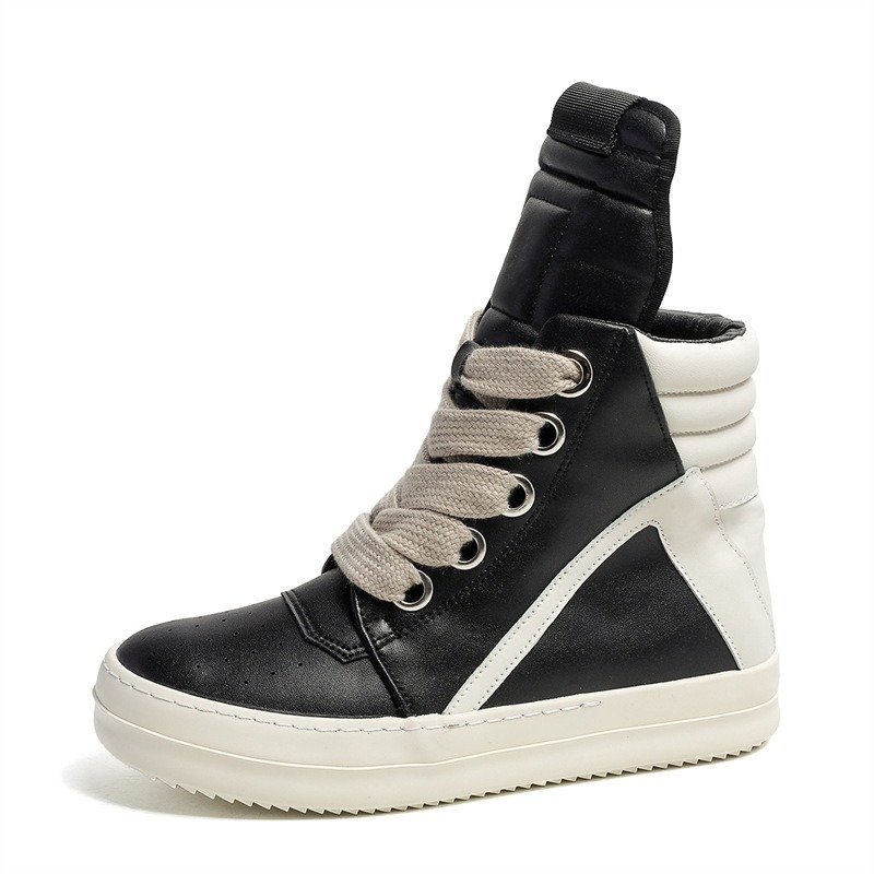 画像4: Men's High Cut Boots Sneakers Ramones high sneaker ハイカットブーツ レースアップ スニーカー シューズ (4)