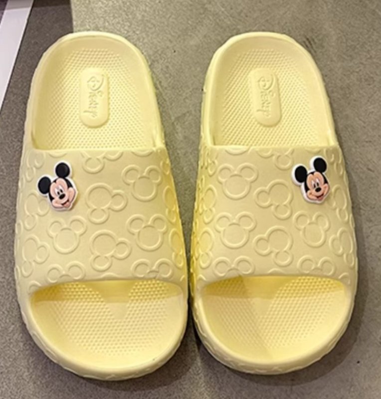 画像3:  Unisex mickey mouse monogram Sandals  Slippers  ユニセックス 男女兼用ミッキーマウスミッキーモノグラムサンダル シャワーサンダル ビーチサンダル フリップフロップ　 (3)