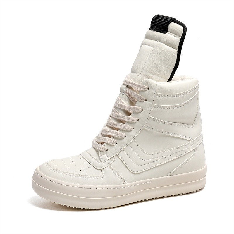 画像3: Men's High Cut Boots Sneakers Ramones high sneaker ハイカットブーツ レースアップ スニーカー シューズ (3)