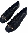 画像1: Women’s mickey mouse medal flat pumps ballerina shoes 　ミッキーマウスミッキーメダル付きフラットフレンチパンプスバレーバレリーナシューズ (1)