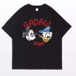 画像5: Mickey Mouse Mickey & Donald Duck printed round neck short sleeve T-shirt 　 ユニセックス男女兼用ミッキーマウスミッキー＆ドナルドダックプリント半袖 Tシャツ (5)