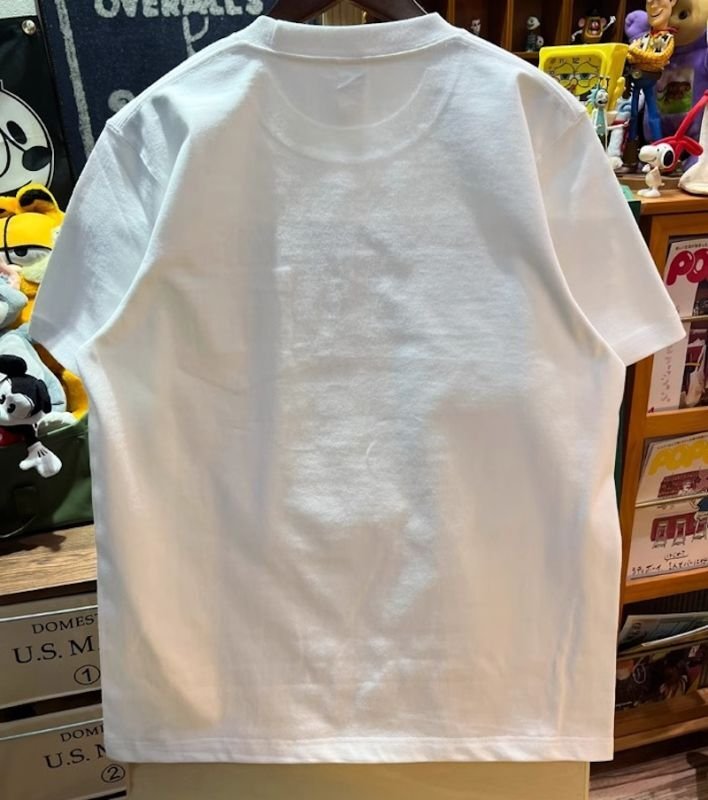 画像2: Unisex painter mickey mouse short-sleeved T-shirt  男女兼用 ユニセックス ペインターミッキーマウスミッキープリント 半袖Tシャツ  (2)