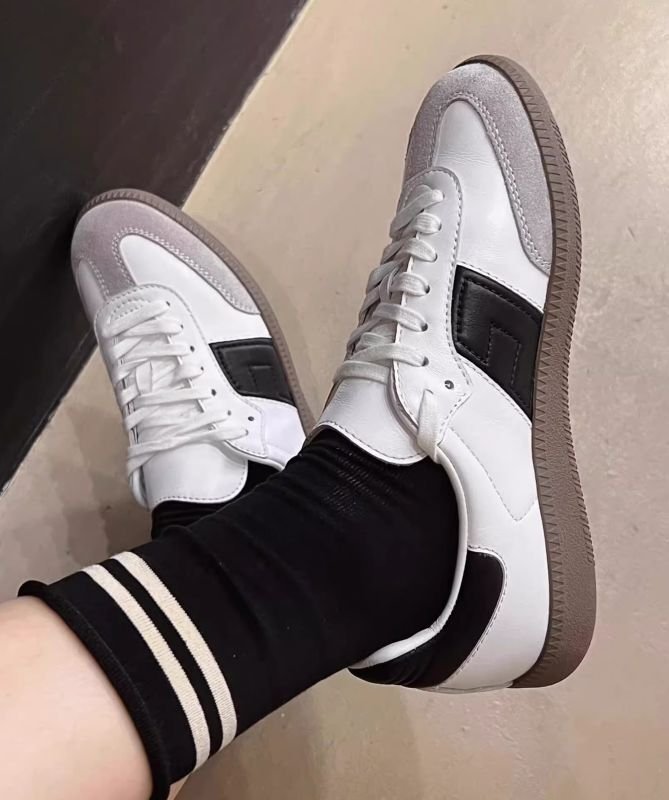 画像16: Low-cut simple leather lace-up sneakers shoes  ローカットシンプルレザースニーカーシューズ (16)