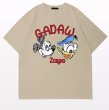 画像1: Mickey Mouse Mickey & Donald Duck printed round neck short sleeve T-shirt 　 ユニセックス男女兼用ミッキーマウスミッキー＆ドナルドダックプリント半袖 Tシャツ (1)