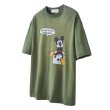 画像2: vintage printed Mickey printed round neck short sleeve T-shirt 　 ユニセックス男女兼用ヴィンテージミッキーマウスミッキープリント半袖 Tシャツ (2)