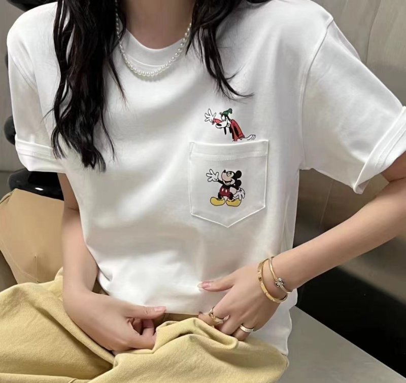 画像5: Unisex pocket mickey mouse & goofy T-shirt  男女兼用 ユニセックス ポケット ミッキーマウス ミッキー＆グーフィー  Tシャツ  (5)