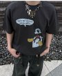 画像6: vintage printed Mickey printed round neck short sleeve T-shirt 　 ユニセックス男女兼用ヴィンテージミッキーマウスミッキープリント半袖 Tシャツ (6)