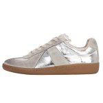 画像1: Low-cut simple leather lace-up sneakers shoes  ローカットシンプルレザースニーカーシューズ (1)
