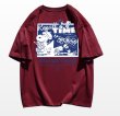 画像7: Snoopy & Family Print  round neck short sleeve T-shirt 　 ユニセックス男女兼用スヌーピー＆ファミリープリント半袖 Tシャツ (7)