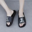 画像6:  Unisex half bear print Sandals  Slippers  ユニセックス 男女兼用ハーフベアサンダル シャワーサンダル ビーチサンダル フリップフロップ　 (6)