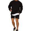画像10: Men& Women sweatshirt top and bottom set sports sweatshirt shortsSet  ユニセックス男女兼用ウェット上下セットスポーツトレーナーショートパンツセットアップ (10)