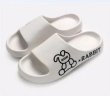 画像3:  Unisex  Rabbit x Rabbit logoSandals  Slippers  ユニセックス 男女兼用ラビットロゴ×ラビットサンダル シャワーサンダル ビーチサンダル フリップフロップ　 (3)