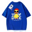 画像5: bad donald duck t-shirt round neck short sleeve T-shirt 　 ユニセックス男女兼用バッドドナルドダック半袖 Tシャツ (5)