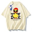 画像4: bad donald duck t-shirt round neck short sleeve T-shirt 　 ユニセックス男女兼用バッドドナルドダック半袖 Tシャツ (4)