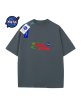 画像5: NASA MATE logo simple t-shirt round neck short sleeve T-shirt 　 ユニセックス男女兼用NASAナサメイトシンプルレターロゴ半袖 Tシャツ (5)