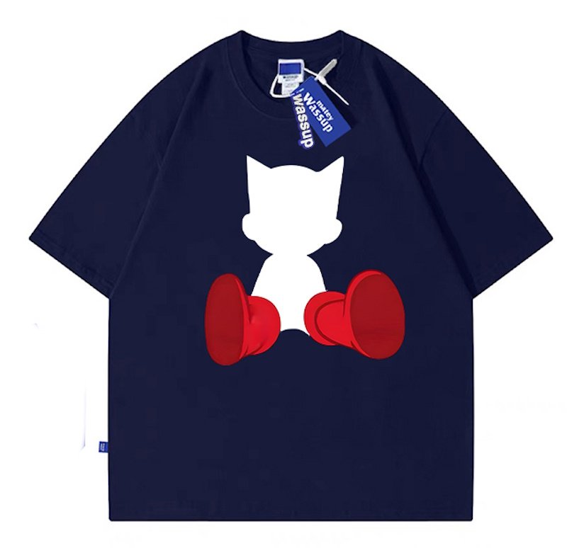 画像5: WASSUP Astro Boy Silhouette round neck short sleeve T-shirt 　 ユニセックス男女兼用アストロボーイシルエットラウンドネック半袖 Tシャツ (5)