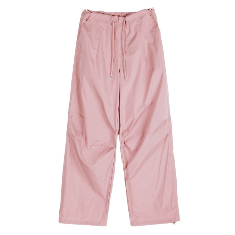 画像12: high-waisted parachute pants cargo pants   ハイウエストパラシュートパンツ カーゴ パンツ  (12)