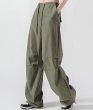 画像8: high-waisted parachute pants cargo pants   ハイウエストパラシュートパンツ カーゴ パンツ  (8)