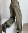 画像10: high-waisted parachute pants cargo pants   ハイウエストパラシュートパンツ カーゴ パンツ  (10)