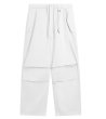 画像1: high-waisted parachute pants cargo pants   ハイウエストパラシュートパンツ カーゴ パンツ  (1)