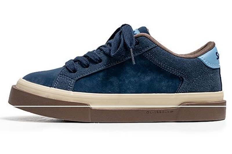 画像3:  Unisex Maillard lace up sneakers  Shoes ユニセックス レザースエード調レースアップスニーカー シューズ サイズ39~44 (3)