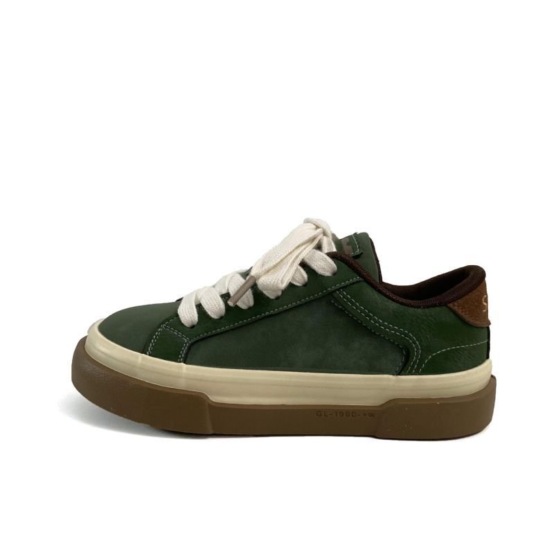 画像11:  Unisex Maillard lace up sneakers  Shoes ユニセックス レザースエード調レースアップスニーカー シューズ サイズ39~44 (11)