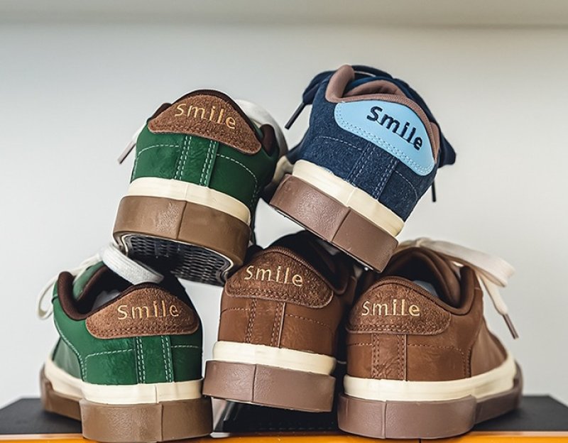 画像9:  Unisex Maillard lace up sneakers  Shoes ユニセックス レザースエード調レースアップスニーカー シューズ サイズ39~44 (9)