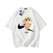 画像2: New AIR Logo Broken Swoosh Sponge Bob & Patrick print Tee T-shirt　ユニセックス 男女兼用 スポンジボブ＆パトリック ブロークンスウォッシュ プリント Tシャツ (2)