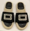 画像10: Rhinestone Fisherman espadrilles sandals slippers　ラインストーン付きエスパドリーユフラットサンダルスリッパ (10)