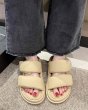 画像9: Velcro bread flip-flops casual cake sandals slippers　ユニセックス厚底ベルクロスポンジケーキダウンサンダルスリッパ (9)