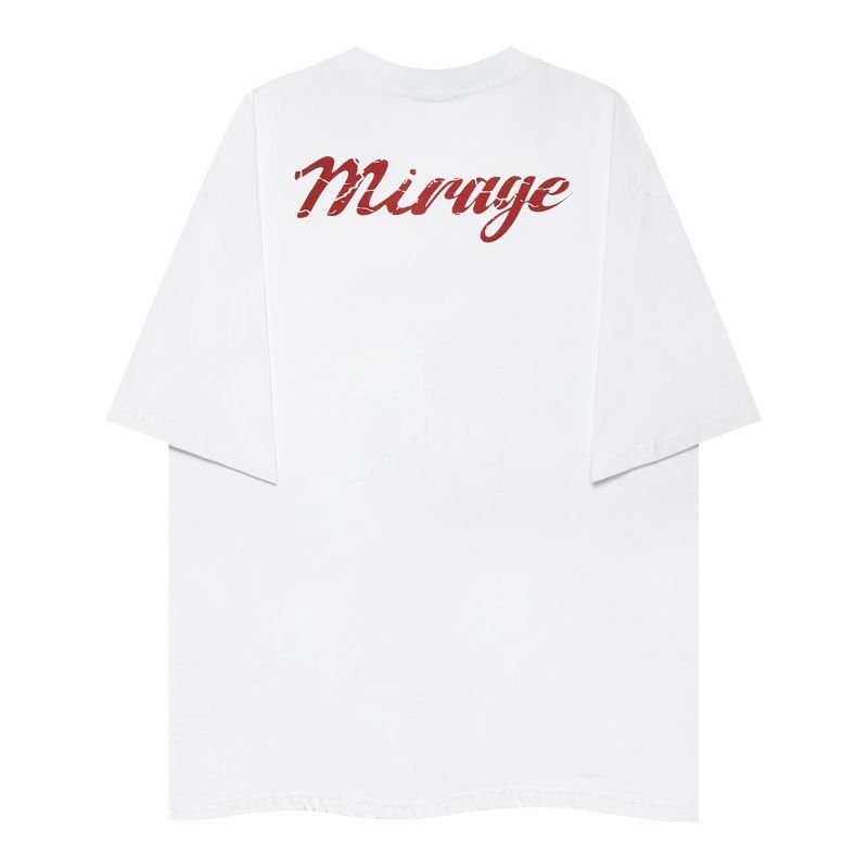 画像3: SEE THE MIRAGE cartoon Mickey short-sleeved printed  round neck short sleeve T-shirt 　 ユニセックス男女兼用ミッキーマウスミッキーthinker考える人ポーズラウンドネック半袖 Tシャツ (3)