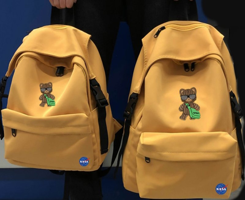 画像7: NASA x Sunglasses Bear backpack shoulder  bag  ユニセックス男女兼用ナサNASA×サングラスベア熊バックパック ショルダーリュック トートショルダー バッグ　 (7)