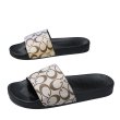 画像2: 24 G mark Signature Monogram Flat Sandals Slide Slipper ユニセックス男女兼用 Gマーク　シグネチャー　モノグラム　デザイン フリップフロップサンダルシャワーサンダル ビーチサンダル　 (2)