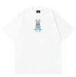 画像4: LIFE WORK&Bulldog round neck short sleeve T-shirt 　 ユニセックス男女兼用LIFE WORKブルドッグラウンドネック半袖 Tシャツ (4)