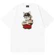 画像2: dj bulldog round neck short sleeve T-shirt 　 ユニセックス男女兼用DJブルドッグラウンドネック半袖 Tシャツ (2)