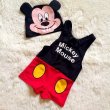 画像3: Kids Disney Minnie Mickey mouse Swimwear キッズ ディズニー ミッキー ミニーマウス ミニーちゃん スウィムウェア 着ぐるみ 水着 (3)