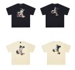 画像3: dj mickey mouse round neck short sleeve T-shirt 　 ユニセックス男女兼用DJミッキーマウスミッキープリントラウンドネック半袖 Tシャツ (3)