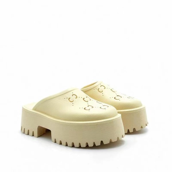 画像1: Unisex PLATFORM PERFORATED C SANDAL ユニセックス 男女兼用 パーフォレーテッド C  プラットフォームサンダル (1)