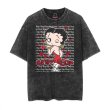 画像9: 24 BettyBoop doll T-shirt Vintage black short-sleeved　ベティ・ブープ ベティちゃん プリント ヴィンテージ加工 ブラック ラウンドネック 半袖Tシャツ (9)