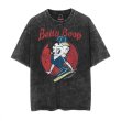 画像6: 24 BettyBoop doll T-shirt Vintage black short-sleeved　ベティ・ブープ ベティちゃん プリント ヴィンテージ加工 ブラック ラウンドネック 半袖Tシャツ (6)