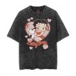 画像10: 24 BettyBoop doll T-shirt Vintage black short-sleeved　ベティ・ブープ ベティちゃん プリント ヴィンテージ加工 ブラック ラウンドネック 半袖Tシャツ (10)