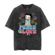 画像5: 24 BettyBoop doll T-shirt Vintage black short-sleeved　ベティ・ブープ ベティちゃん プリント ヴィンテージ加工 ブラック ラウンドネック 半袖Tシャツ (5)