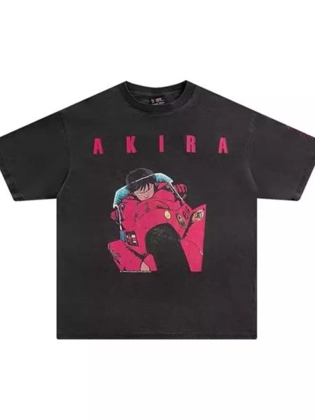 画像1: Unisex Vintage Design AKIRA T-shirt  男女兼用 ユニセックス ヴィンテージ デザイン アキラ Tシャツ  (1)