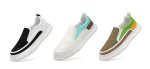 画像5:  Unisex canvas slip-on sneaker shoes 　ユニセックス  厚底 キャンバスバイカラースリッポンスニーカー シューズ サイズ39~44 (5)