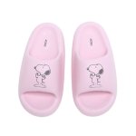 画像1: Snoopyflip flops soft bottom sandals slippers スヌーピー プラットフォーム ソフト フリップフロップ  シャワー ビーチ サンダル  (1)