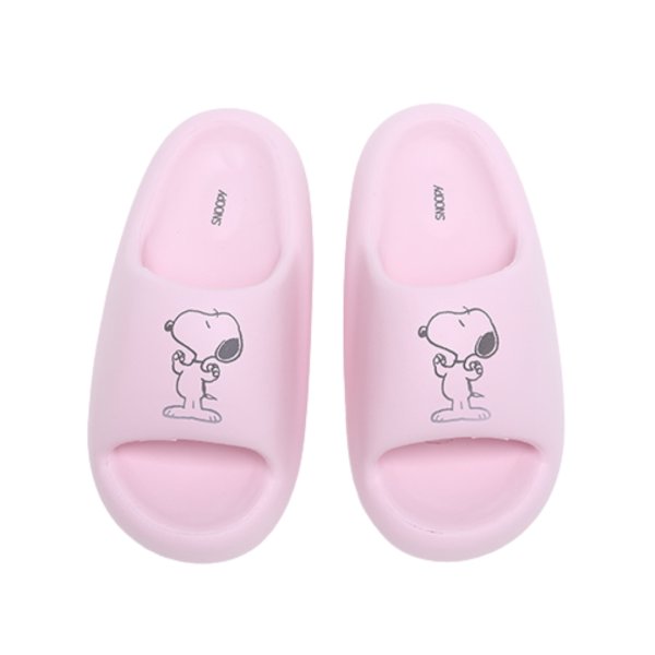 画像1: Snoopyflip flops soft bottom sandals slippers スヌーピー プラットフォーム ソフト フリップフロップ  シャワー ビーチ サンダル  (1)