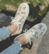 画像4: bearbrick print Low Top Sneakers ユニセックス男女兼用キャンバスベアベアブリックプリントローカット スニーカー レースアップ シューズ (4)