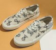 画像2: bearbrick print Low Top Sneakers ユニセックス男女兼用キャンバスベアベアブリックプリントローカット スニーカー レースアップ シューズ (2)